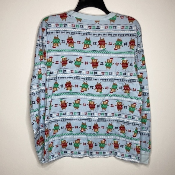 Gymboree Christmas pajamas size large - Picture 4 of 6